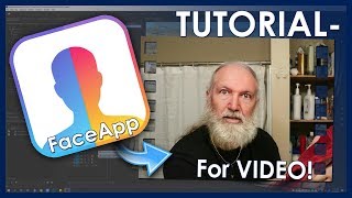 TUTORIAL  VIDEOS WITH FACEAPP [upl. by Sisxela]