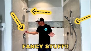 How I Install a Hansgrohe Shower System with Adjustable Handheld Wand [upl. by Adnwahsat520]