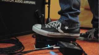 Dunlop MC404 CAE Wah Custom Audio Electronics [upl. by Annaihr]