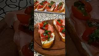 🍻Imposible Resistirse BRUSCHETTAS de MORTADELA😱 La Receta que Deslumbrará a tus Invitados shorts [upl. by Benedix693]