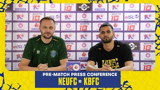 NEUFC vs KBFC  ISL 10  PreMatch Press Conference  Kerala Blasters [upl. by Sewoll]