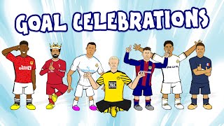 🎵ICONIC GOAL CELEBRATIONS  The Song🎵 Footballs Best Goal Celebrations [upl. by Ambrogio]