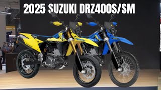 2025 SUZUKI DRZ400SM SUPERMOTO amp DRZ400S COMES WITH A NEW DESIGN [upl. by Atikaj]