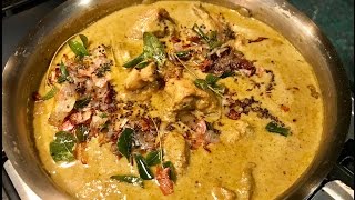 Pacha Mulaku Aracha kozhi Curry Green Chilly Chicken Curry [upl. by Eiramannod]