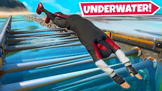 The FIRST UNDERWATER Deathrun In Fortnite [upl. by Aneger626]