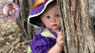 Hide amp Seek with Reborns in the Woods for Halloween [upl. by Sherri]