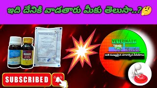 Piperazine use and dosage by veterinary telugu veterinarymedicine veterinary piperazne deworming [upl. by Steen705]