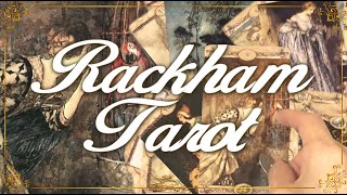 【Rackham Tarot（ラッカム タロット）】ディズニーに影響を与えたアーティストのタロット [upl. by Namaan]