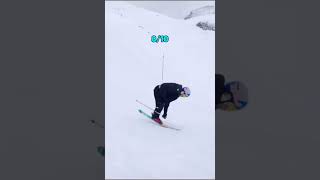 Collecting SkiersSnowboarders 421000❄️🤍skiheaven skiing snowboarding viralvideo snow [upl. by Yci]