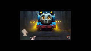 Scary cursed video  SCARY CURSED Thomas Train Kereta api Thomas Thomas train Scary thomas [upl. by Aierbma]