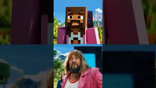 Minecraft movie trailer vs Animation remake❤Which one do you likeminecraftmovie minecraft shorts [upl. by Uriah690]