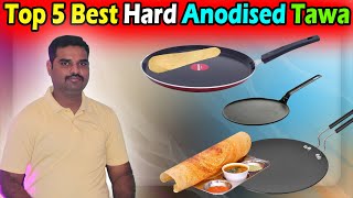 ✅ Top 5 Best Hard Anodised Tawa In India 2024 With Price  Tawa Review amp Comparison [upl. by Lerrej365]