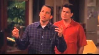 melhores momentos two and a half men p2 dublado [upl. by Nemzaj796]