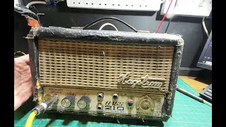 Hagstrom Bass 210 Amp Part 1 Full Restoration [upl. by Linker]