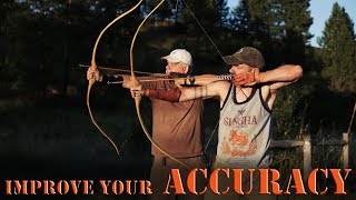 Recurve and Longbow shooting Tips  Building accuracy and confidence [upl. by Vrablik]