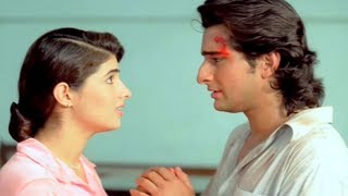 Saif Ali Khan lies to Twinkle Khanna for her love  Dil Tera Diwana  Bollywood Scene 614 [upl. by Ellenahs558]