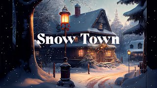 Snow Town  Cozy Winter Ambient Music  Soothing Fantasy Music [upl. by Allez]