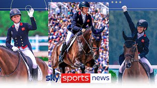 Great Britain win first gold at Paris Olympic Games in team eventing [upl. by Chesnut]