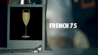 FRENCH 75 DRINK RECIPE  HOW TO MIX [upl. by Mcwilliams]