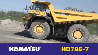 Komatsu HD7857 Rigid Dump Truck [upl. by Chaffinch]