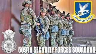 US Air Force Security Forces Cops Storm in Protect to B2s and His Hangar as Base Defense Exercise [upl. by Ahsea967]