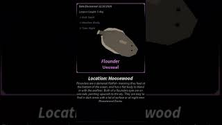 FULL MOOSEWOOD BESTIARY GUIDE  Roblox Fisch shorts roblox fisch [upl. by Mars872]