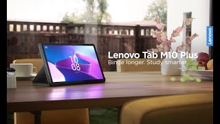 Lenovo Tab M10 Plus 3rd Gen  Binge longer Study smarter [upl. by Hansiain177]