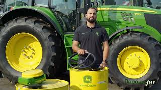 JOHN DEERE Λύσεις Γεωργίας Ακριβείας  Αυτόματη καθοδήγηση [upl. by Robet]