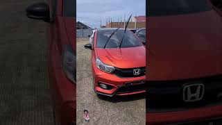 Honda Brio RS CVT Urbanite Phoenix Orange [upl. by Ecirtemed]