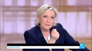 LE DÉBAT  Marine Le Pen accuse Emmanuel Macron de quotcomplaisance pour le fondamentalisme islamiquequot [upl. by Anillek]