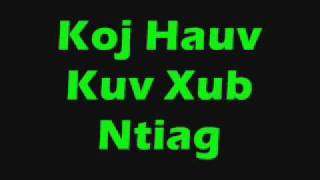 Paradise  Kuv Hlub Koj With Lyrics [upl. by Branch]