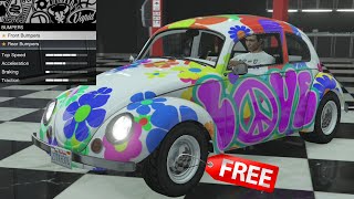 GTA 5  DLC Vehicle Customization  BF Weevil VW Beetle [upl. by Hairem]