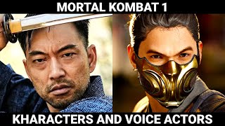 Mortal Kombat 1  Kharacters and Voice Actors [upl. by Krebs]