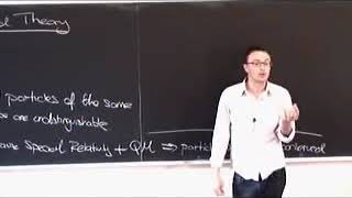 Quantum Field Theory University of Cambridge  Lecture 1 Introduction to QFT [upl. by Butterfield]