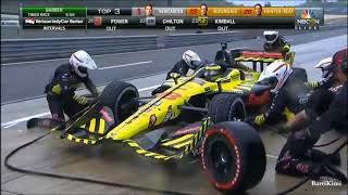 IndyCar Series 2018 Barber Motorsport Park Last 15 Minutes Finish [upl. by Rockafellow]