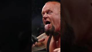 The Undertaker abruptly shows up and scares the living daylights out of Brock Lesnar undertaker [upl. by Benetta]