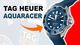 TAG HEUER Aquaracer Professional 300 Date WBP5111FT6259 Unboxing [upl. by Morie]