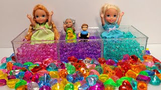 At the hotel  Elsa amp Anna toddlers are on vacation  fun activities  Barbie dolls hotel [upl. by Mclyman]