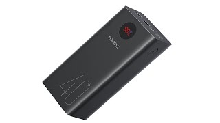 Review ROMOSS 40000mAh Power Bank 18W PDampQC USB C Fast Charge Battery Pack 3 Outputs and 2 Inputs [upl. by Einnoc]