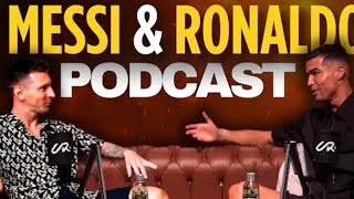 LEO MESSI PODCAST IN UR° CRISTIANO  Will EXPLODE THE INTERNET MrBeast  mr beast vs ronaldo ☠️ [upl. by Tyrone]