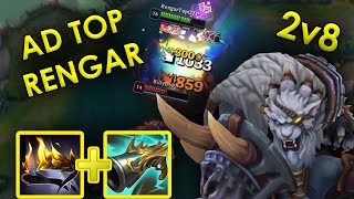 AD Rengar TOP przed NERFAMI  leagueoflegends [upl. by Mccourt]