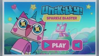 Unikitty  Sparkle Blaster  Unikitty Games  Cartoon Network Games [upl. by Letty]