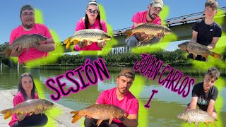 SESIÓN JUAN CARLOS I  CARPAS TOP  CARPFISHING  2024 [upl. by Carlynne]