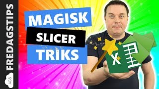 Se Magisk Excel Triks  Slik bruker du Slicer 🐱‍👤 [upl. by Eiznekam561]