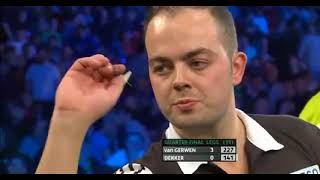 2017 Players Championship Finals Quarter Final van Gerwen vs Dekker [upl. by Gladine]