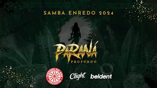 SAMBA ENREDO ARA BERÁ 2024  Paraná Profundo [upl. by Iinde802]