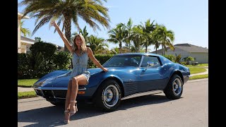 1970 Corvette Stingray For sale wwwmusclecarsforsaleinccom 2394051970 SOLD [upl. by Katalin100]