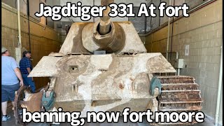 The metal beast at fort benning now fort Moore  jagdtiger 331  armor and cavalry museum [upl. by Barnes]