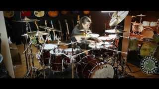 Tama Star Series Bubinga Drum Set Red Cordia UFIP Cymbals SoloDemo Stephen Whitesides [upl. by Edge]