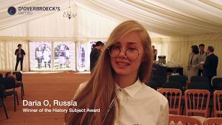 Daria Russia Winner of the History Subject Award [upl. by Margalit]